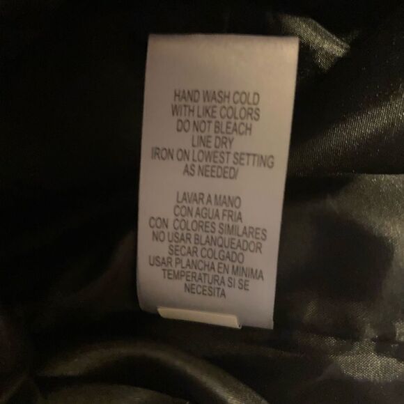 STUDIO ONE women’s dress, Size 16, white & black with white rosettes SEE DESCRIP - Picture 10 of 12